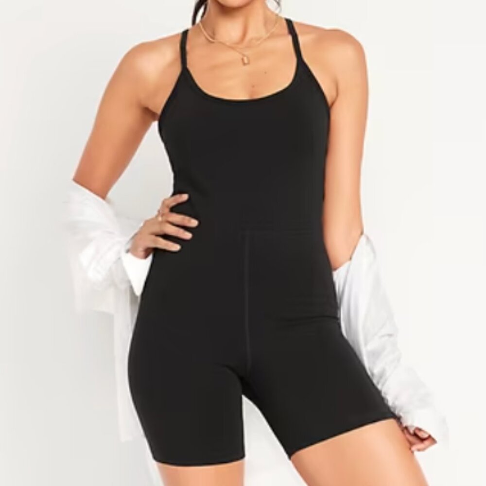 Old Navy PowerChill racerback tank bodysuit